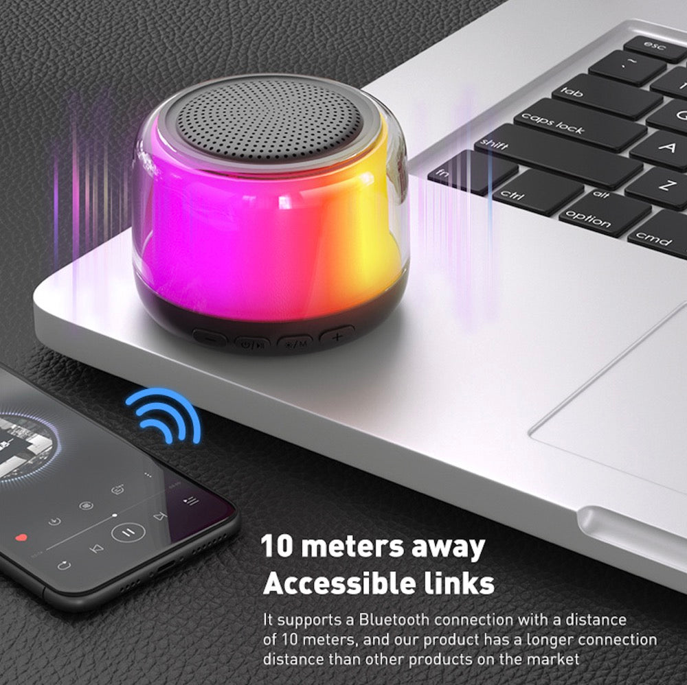 Bluetooth Portable Wireless Mini Speakers Mood Lighting