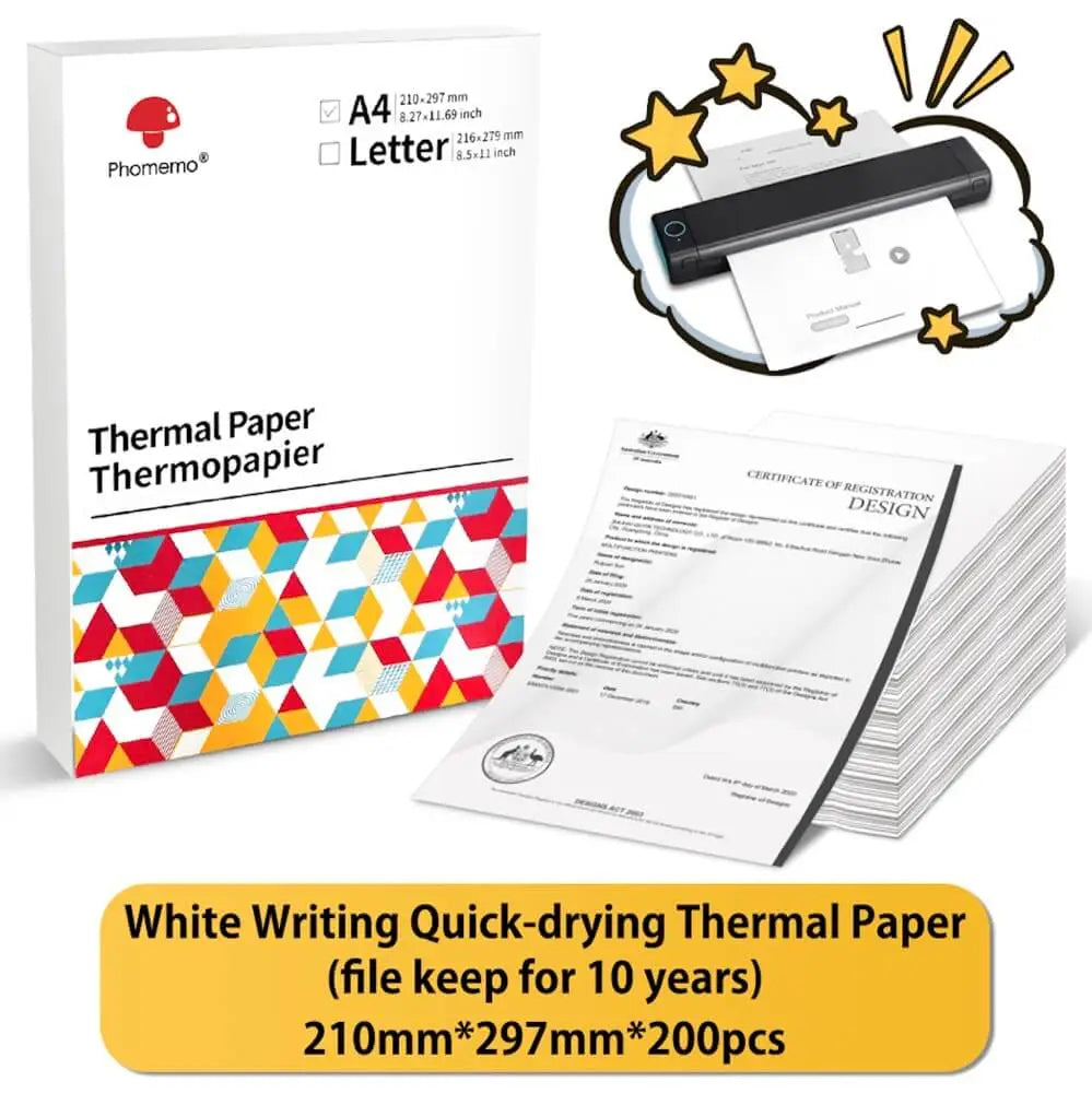 A4 Thermal Printer Paper