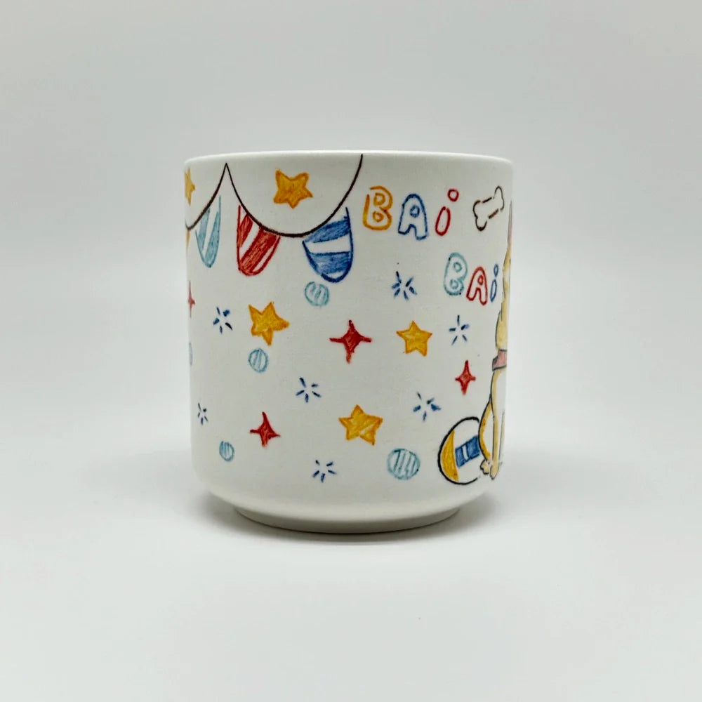 Tailored Pet Portrait Mug & Saucer Set