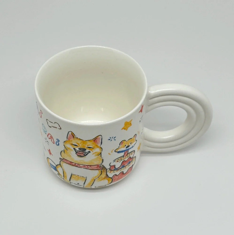 Tailored Pet Portrait Mug & Saucer Set