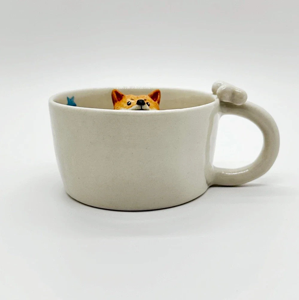 Tailored Pet Sculpture Mug & Bowl Set