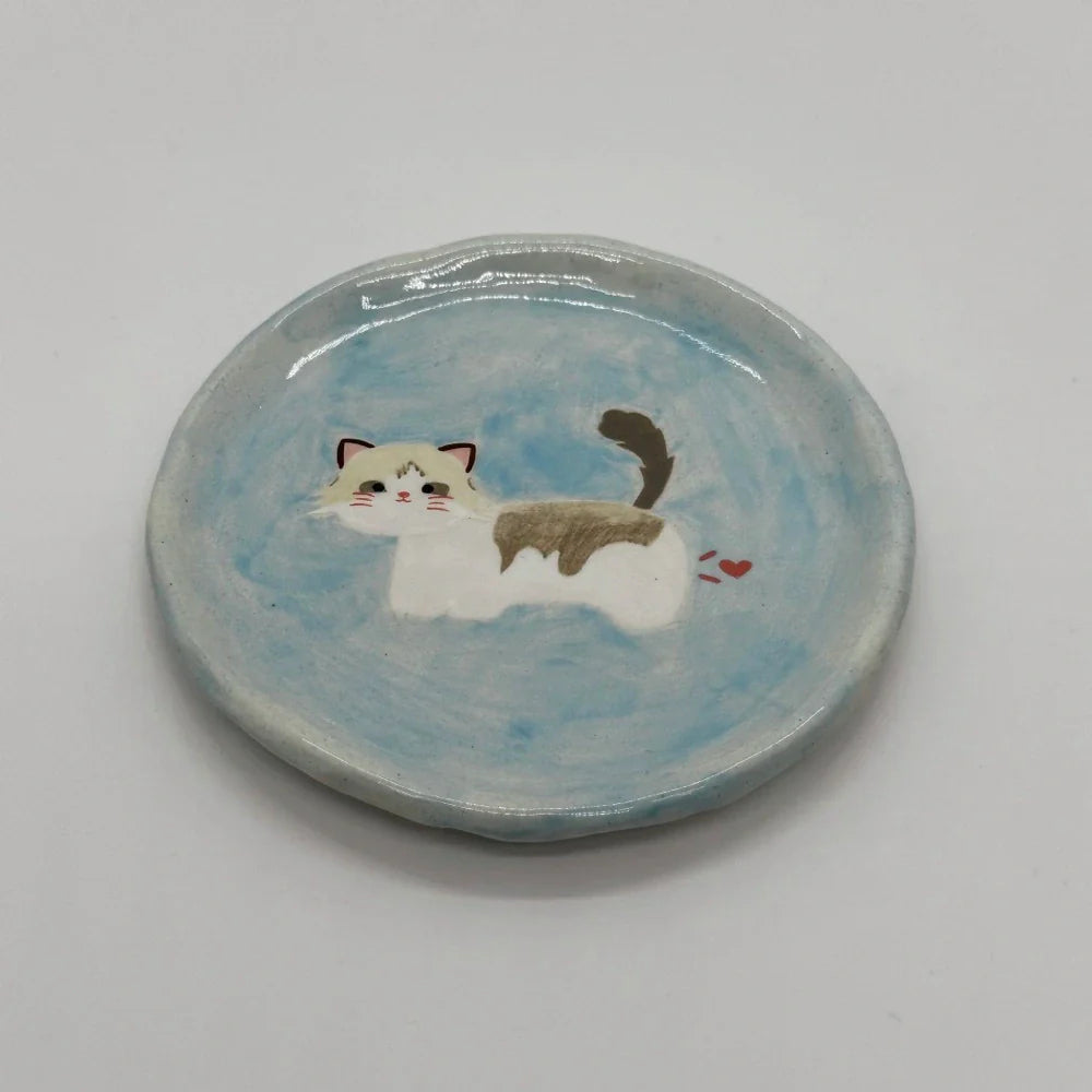 Tailored Pet Portrait Cup & Saucer Set -- Chibi Version