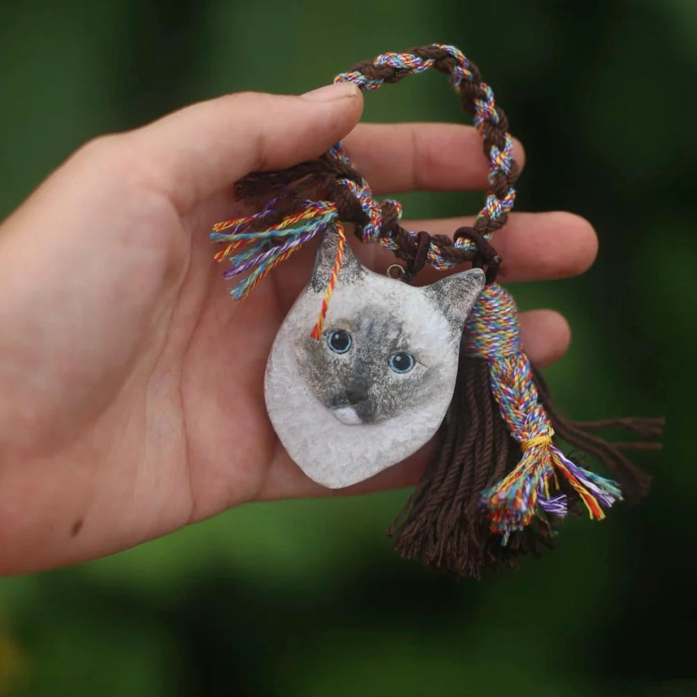 Tailored Pet Portrait Lovely Charm in Wood