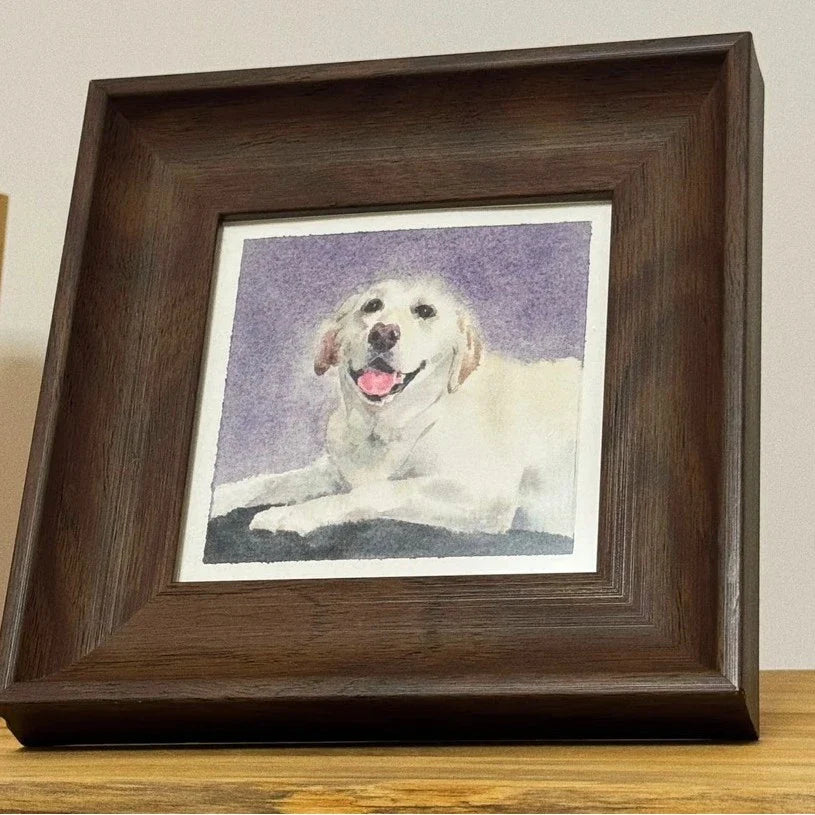 Tailored Watercolor Pet Portrait