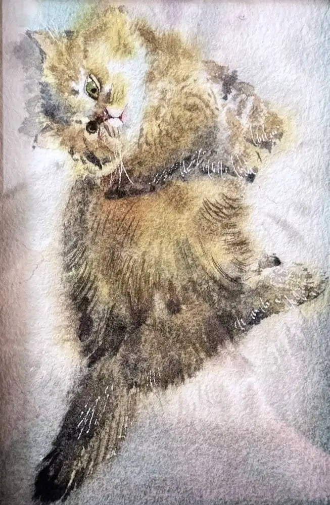 Tailored Watercolor Pet Portrait