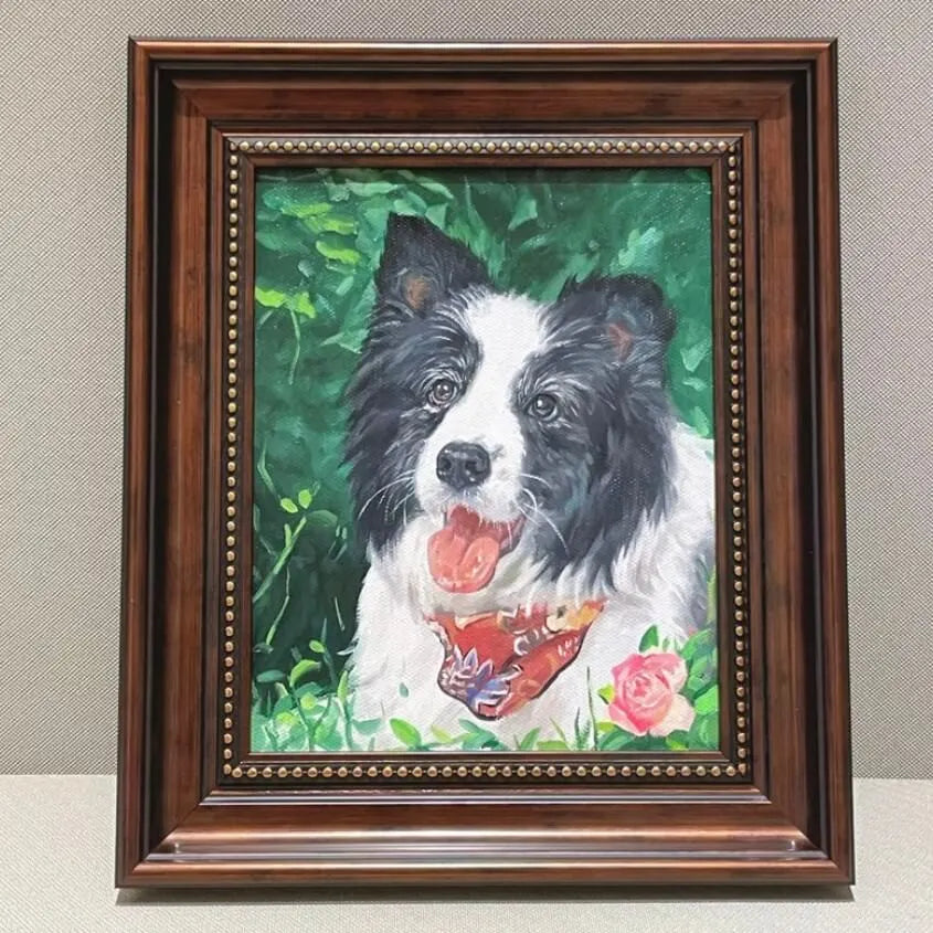 Tailored Pet Oil Portrait