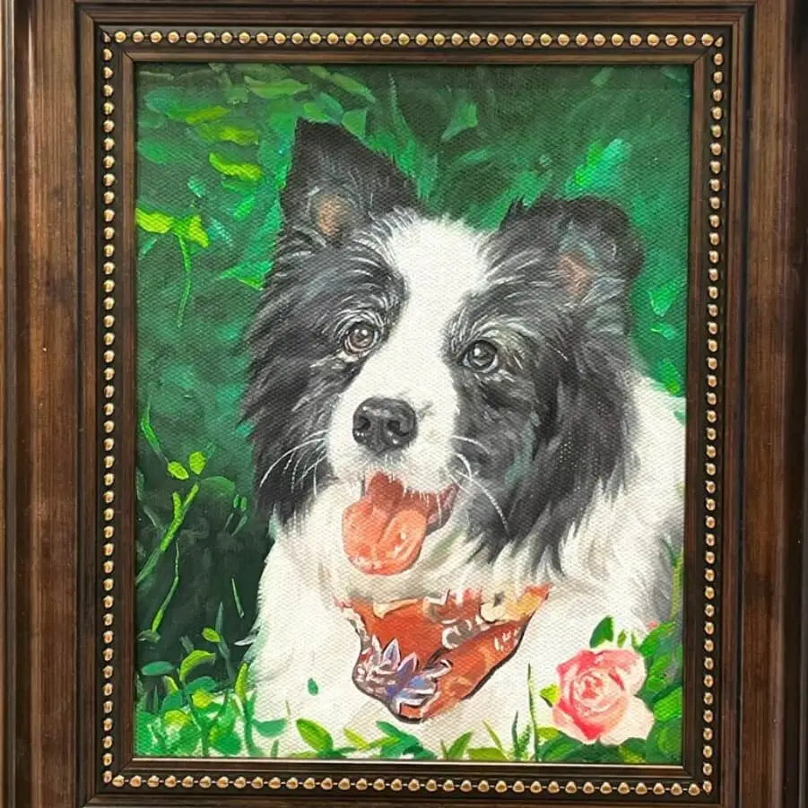 Tailored Pet Oil Portrait