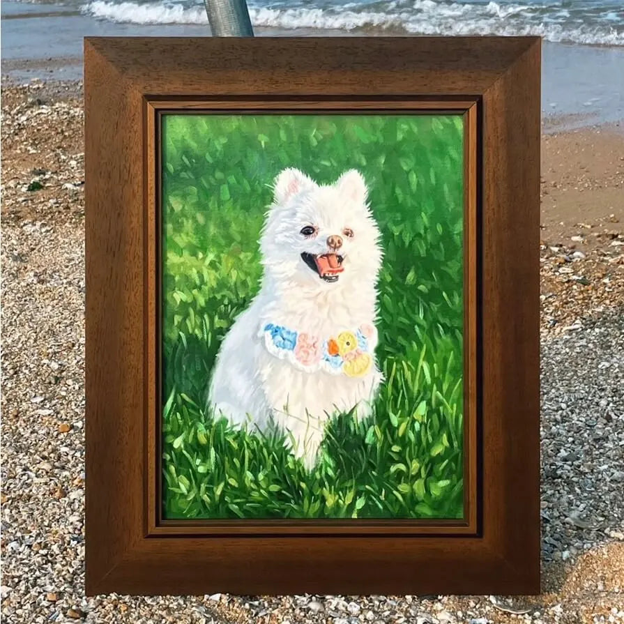 Tailored Pet Oil Portrait