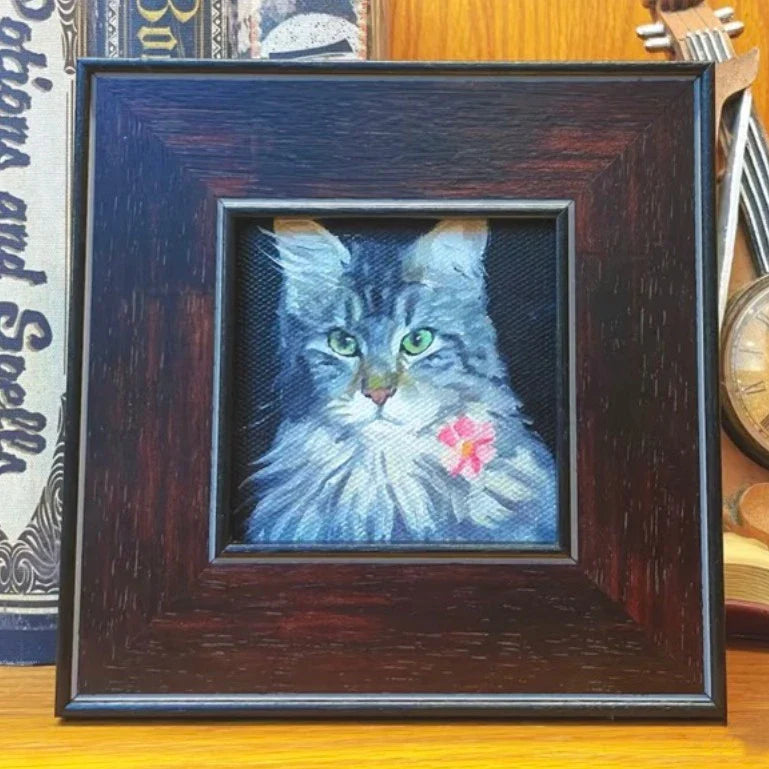 Tailored Pet Oil Portrait