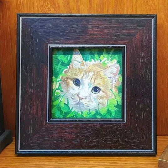 Tailored Pet Oil Portrait