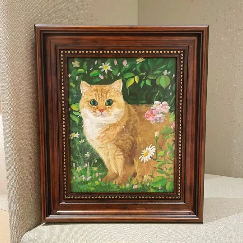 Tailored Pet Oil Portrait