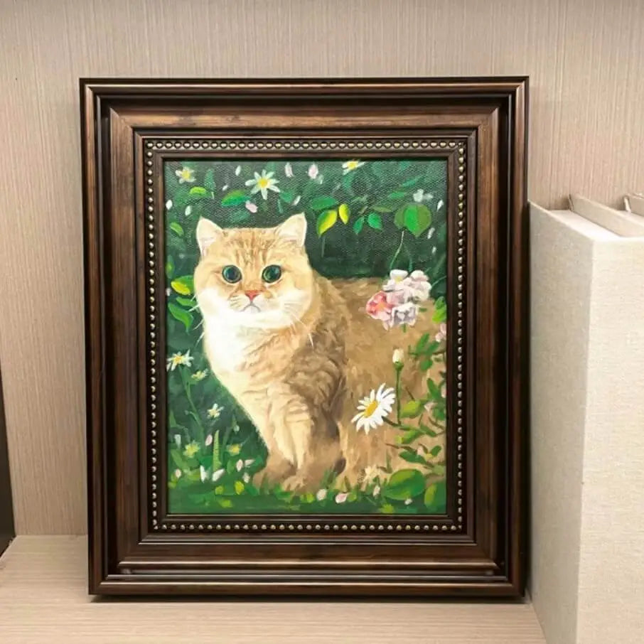 Tailored Pet Oil Portrait