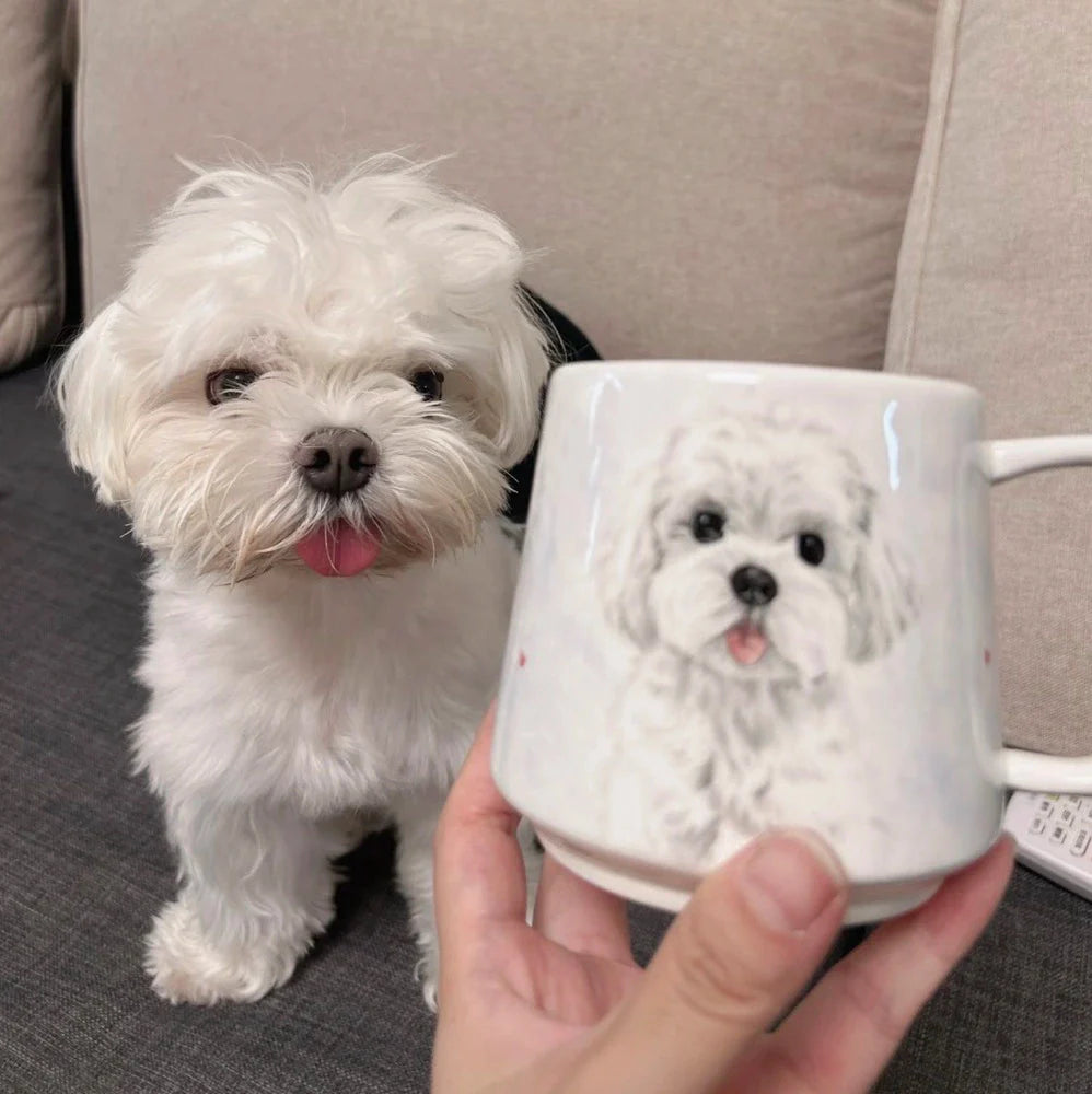 Tailored Pet Portrait Cup & Saucer Set