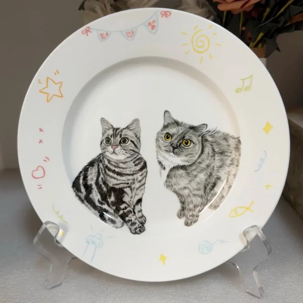 Tailored Pet Portrait Cup & Saucer Set