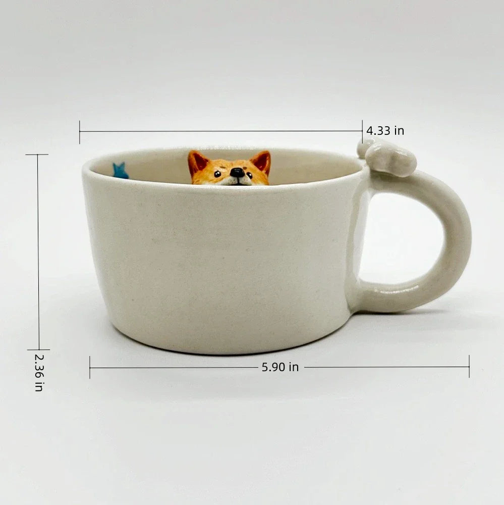 Tailored Pet in the Middle Mug