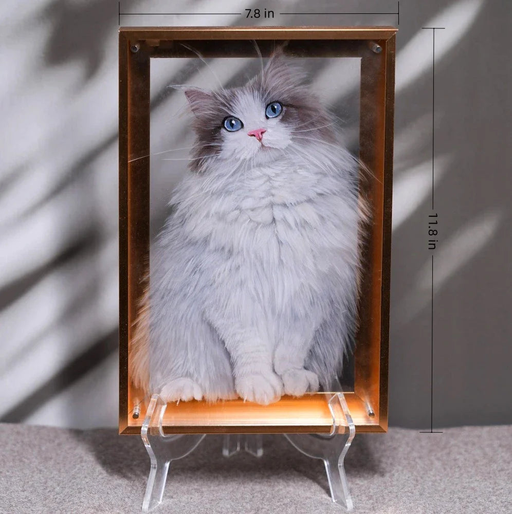 Tailored 5-Layer Acrylic Pet Portrait