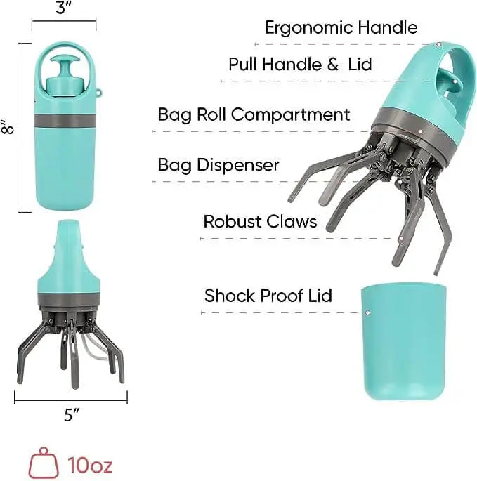 Durable Artframe Pooper Scooper for Pet Waste Management0