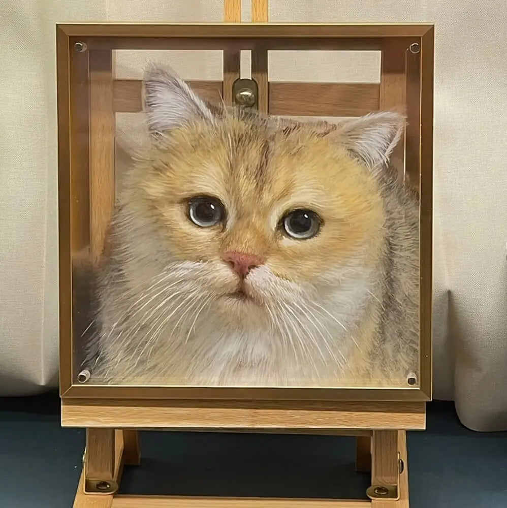 Tailored 5-Layer Acrylic Pet Portrait