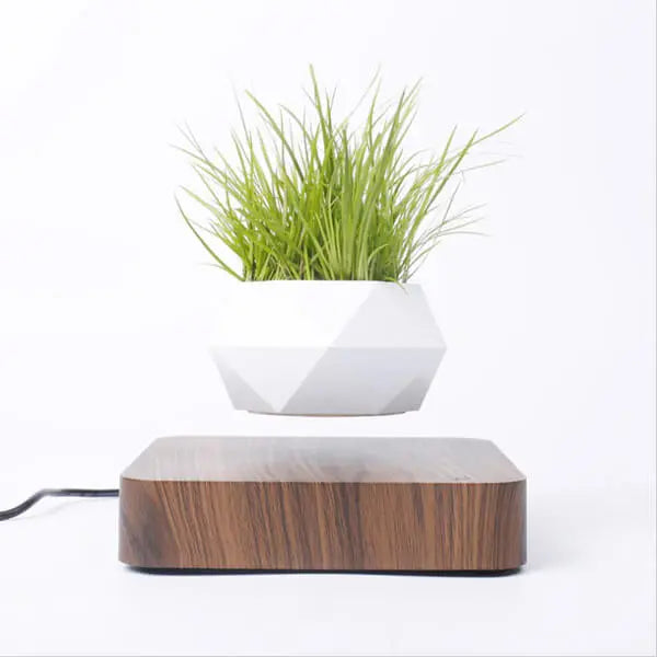 levitating plant pot