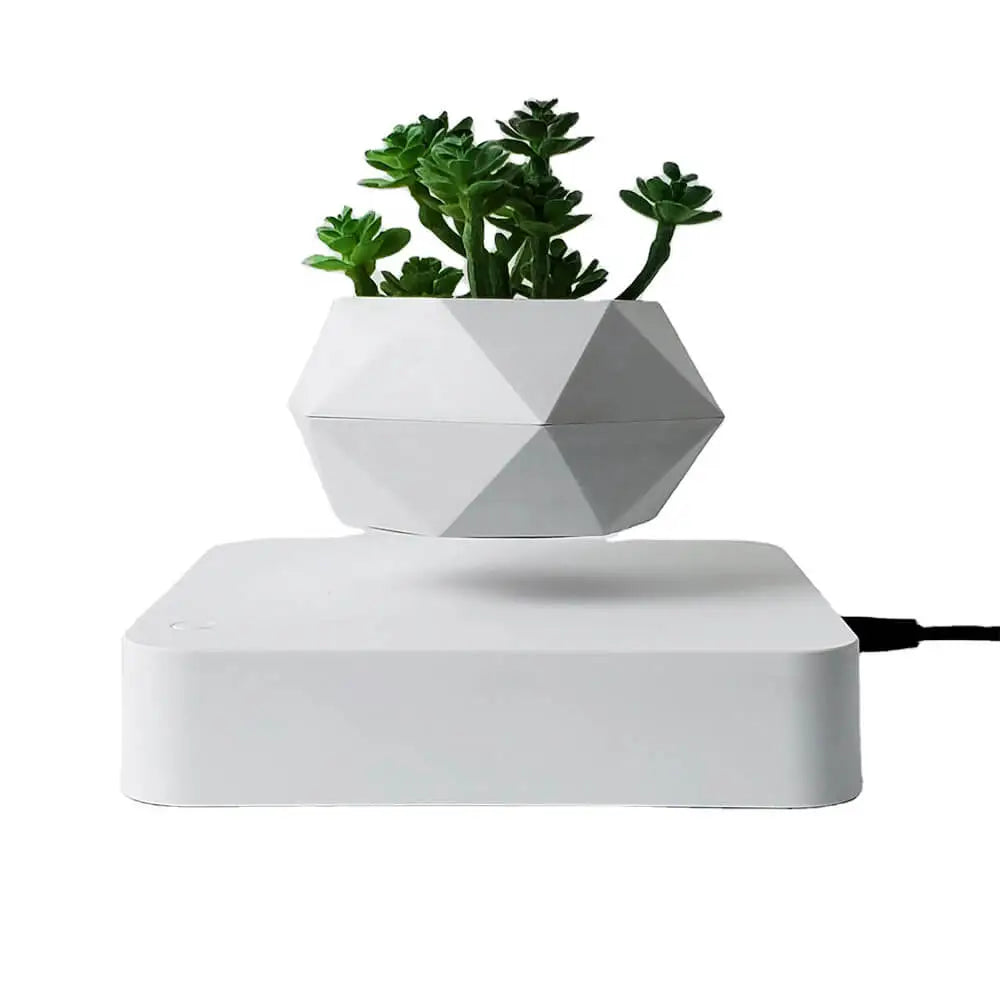 levitating plant pot