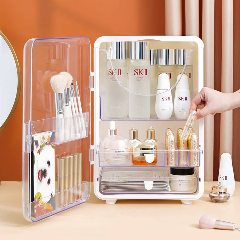 Artframe-styled makeup organizer for vanity storage7