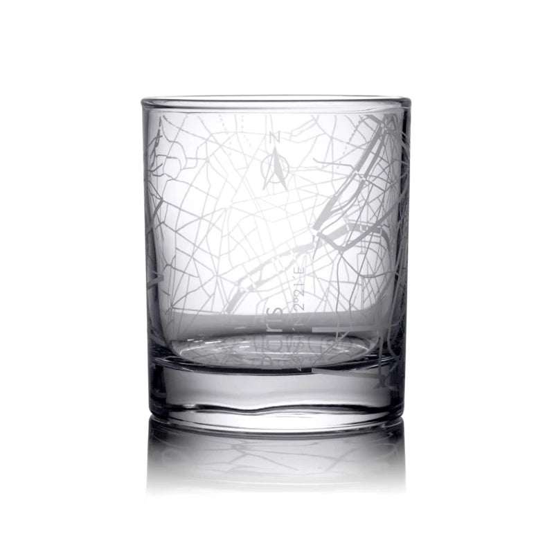 Artframe featuring Urban Map Glass design8