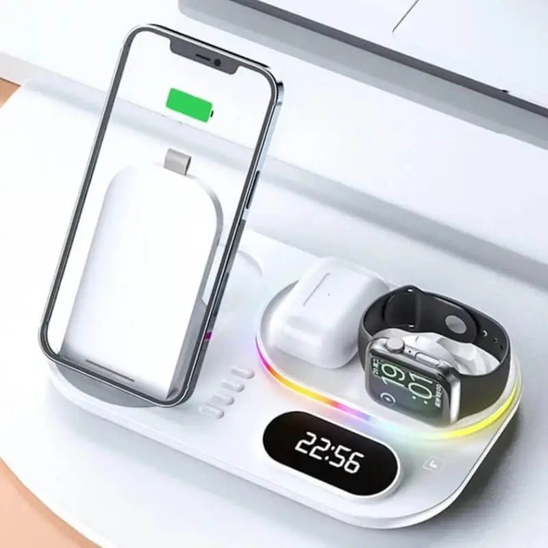 30W 5 in 1 Wireless Charger Stand