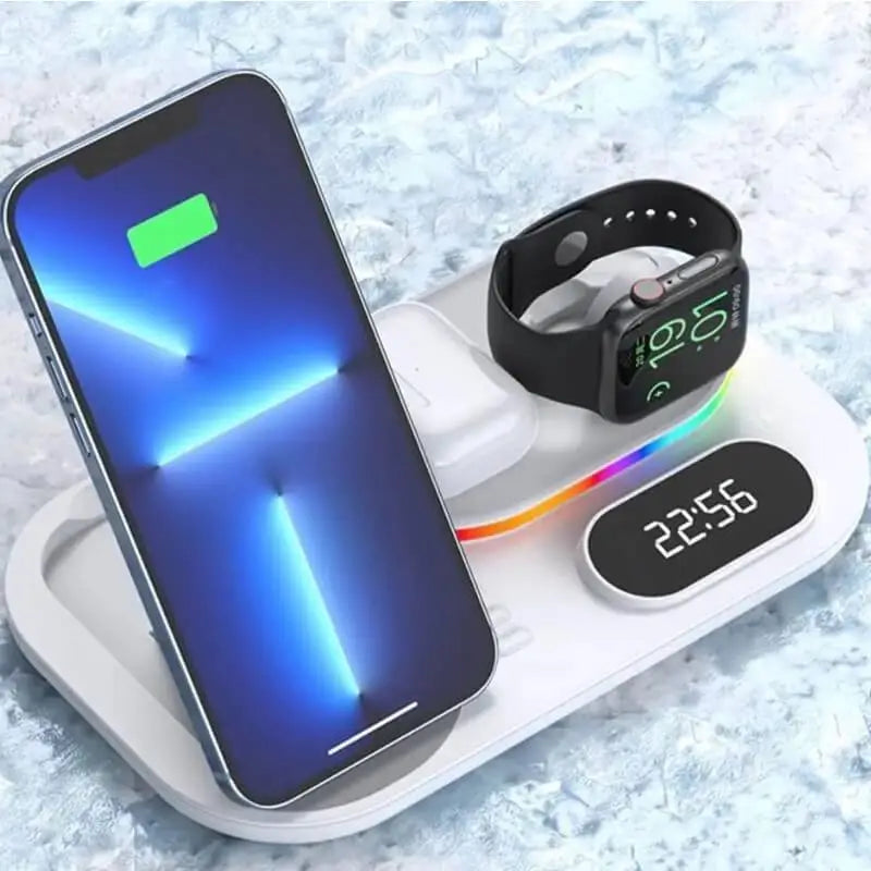 30W 5 in 1 Wireless Charger Stand