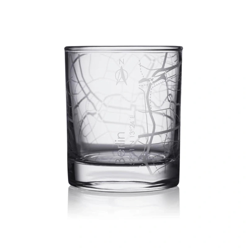 Artframe featuring Urban Map Glass design12