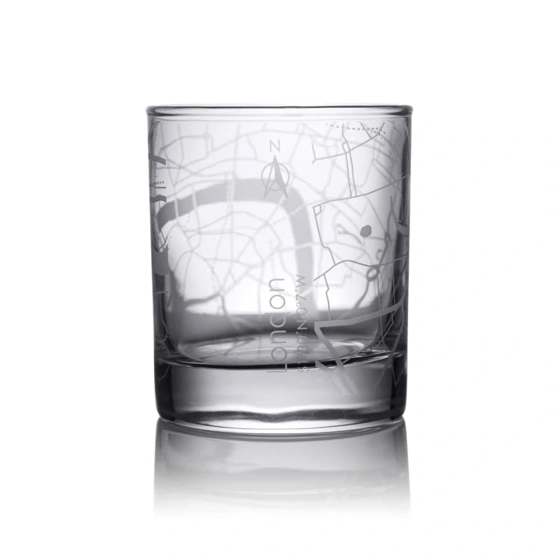 Artframe featuring Urban Map Glass design22